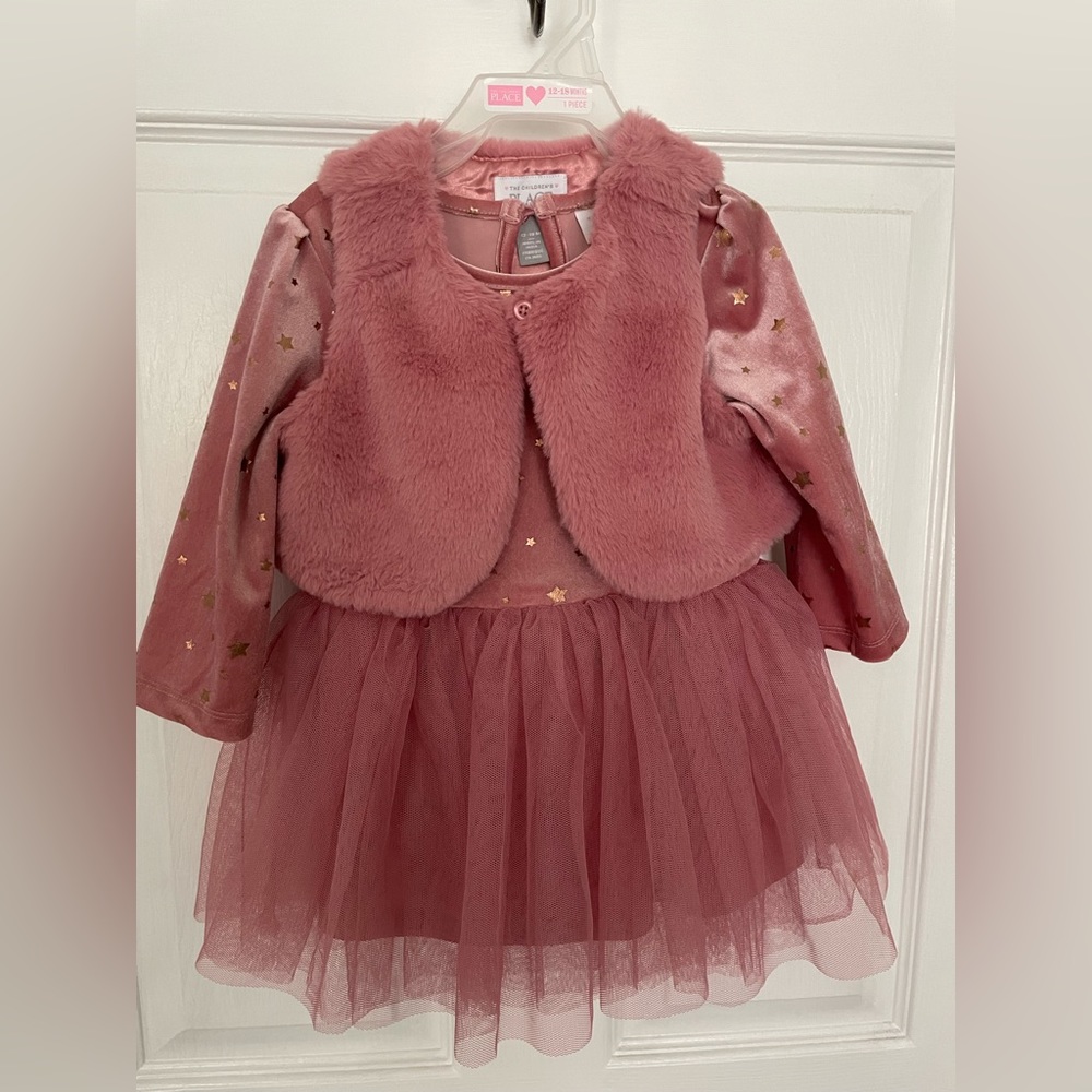 Children’s Place Dress 12-18 months NWT